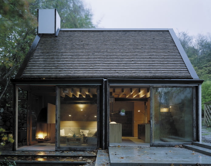 small house in Scandinavian style
