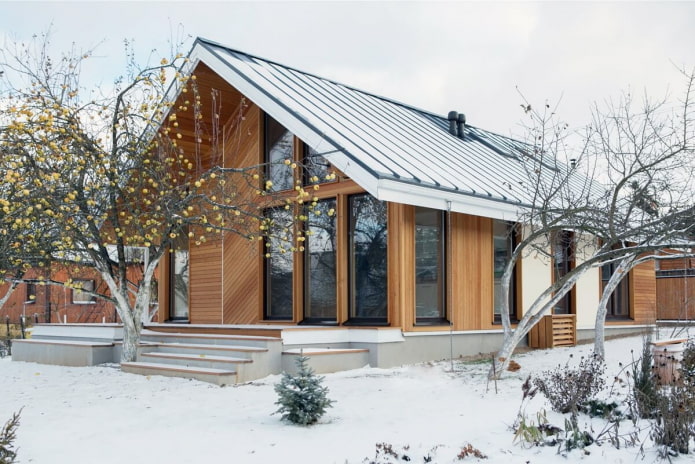 large house in Scandinavian style