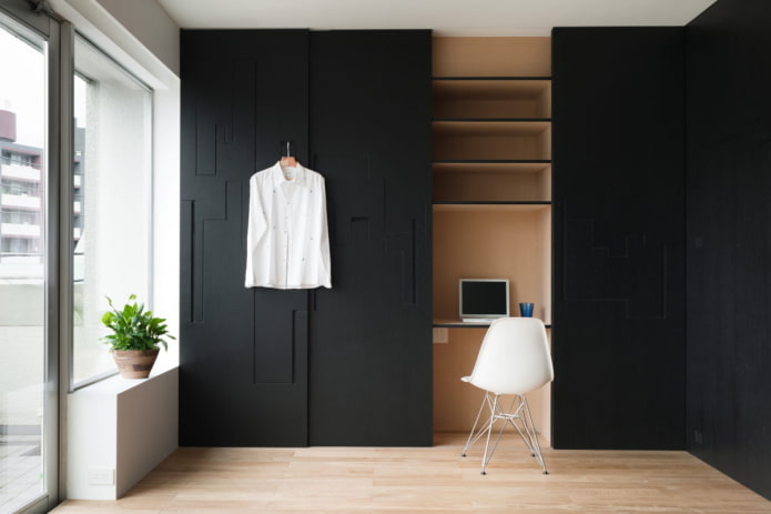 Wardrobe with workplace Wardrobe with workplace