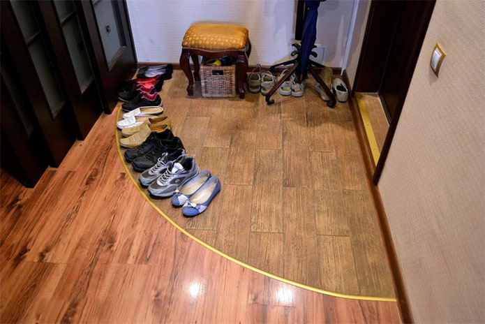 linoleum under the laminate