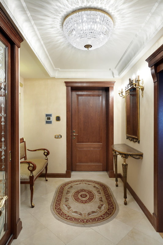 classic hallway interior classic hallway interior