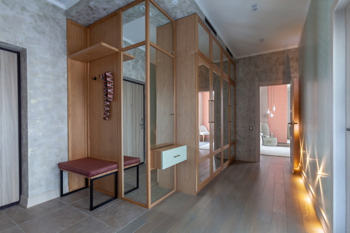 wardrobe in the interior of the corridor wardrobe in the interior of the corridor