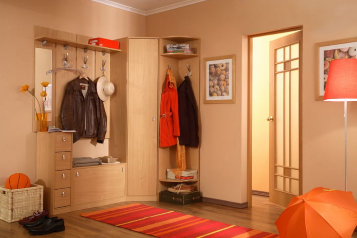 Hallway from chipboard