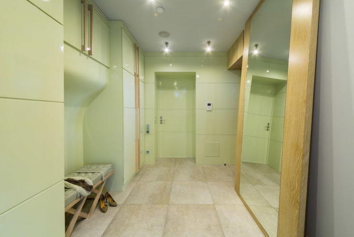 hallway design in light colors hallway design in light colors