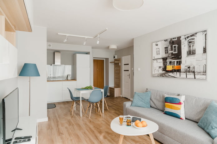 interior design kitchen-living room 20 squares interior design kitchen-living room 20 squares