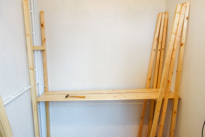 Shelf installation Shelf installation