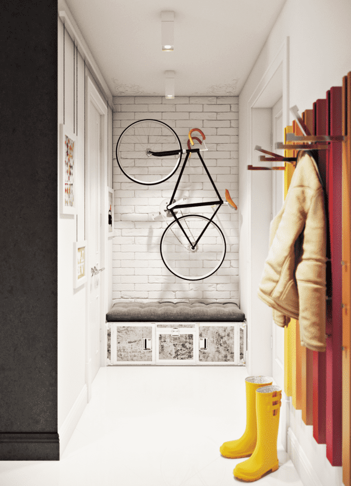 interior design scandinavian hallway