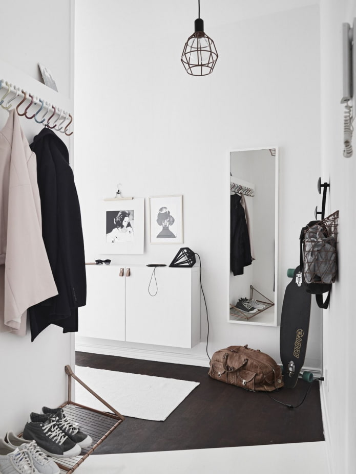 interior design scandinavian hallway