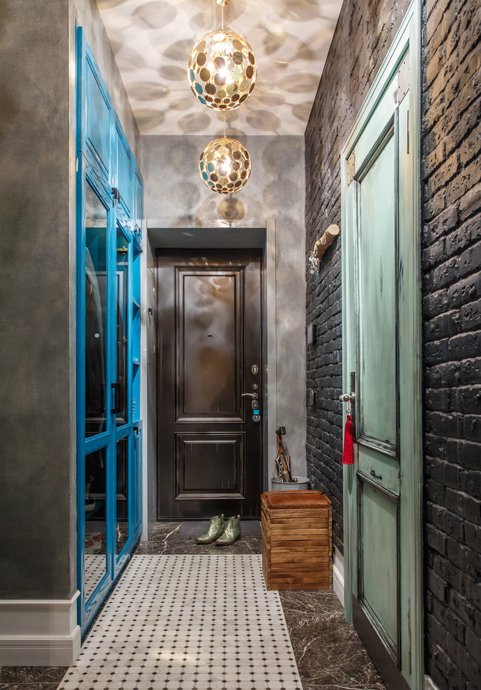 loft style corridor design