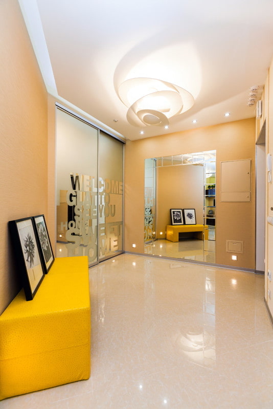 high-tech corridor color scheme