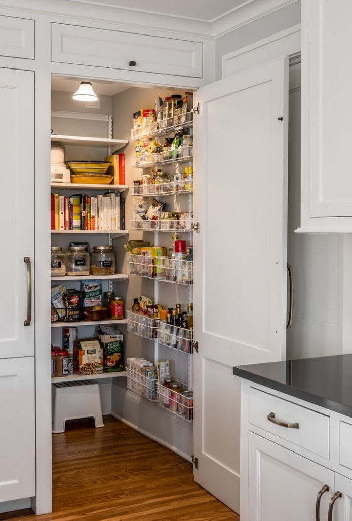 pantry design for food