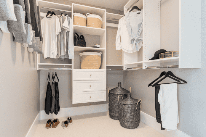 design of a small pantry in the interior