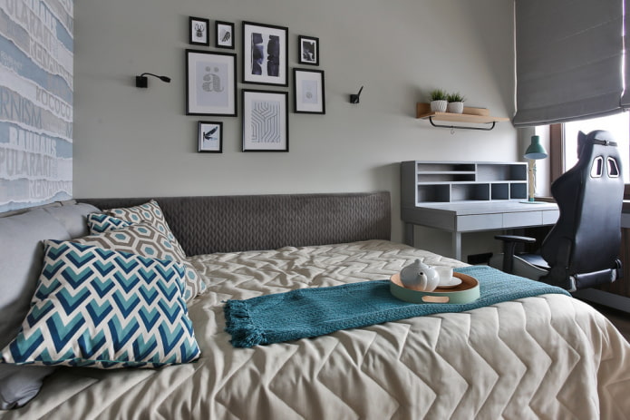 gray room design for a teenager gray room design for a teenager