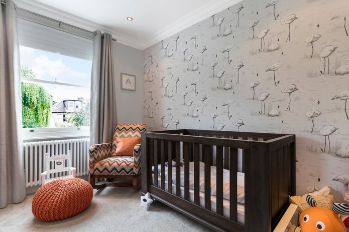 light gray children's room design light gray children's room design