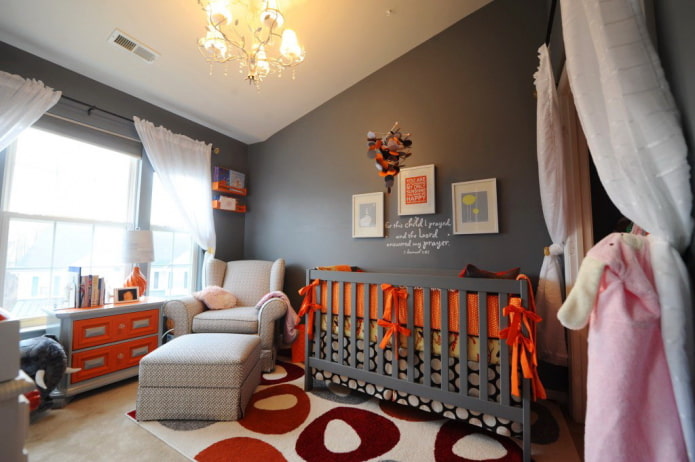 dark gray children's room design dark gray children's room design