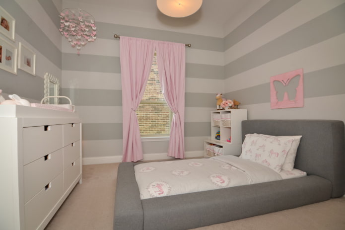 light gray children's room design light gray children's room design