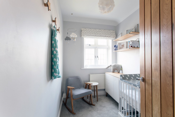 design of a children's bedroom 9 squares