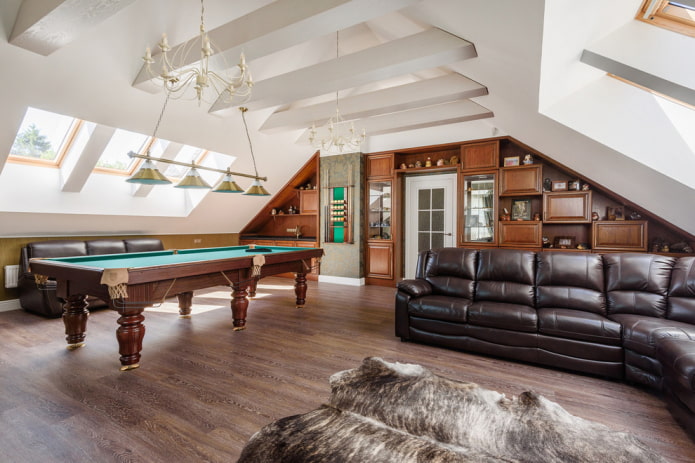 living room design in the interior of the house