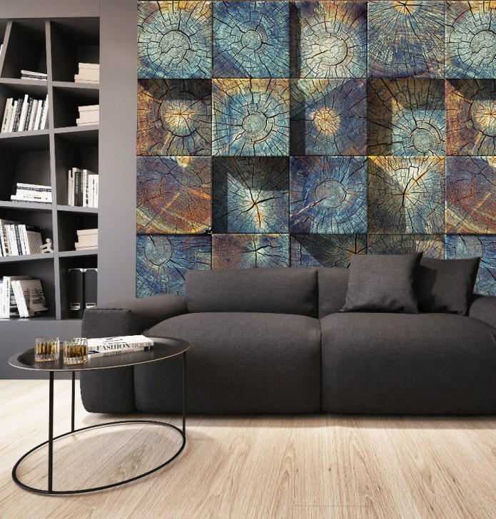 photo wallpaper with 3d effect