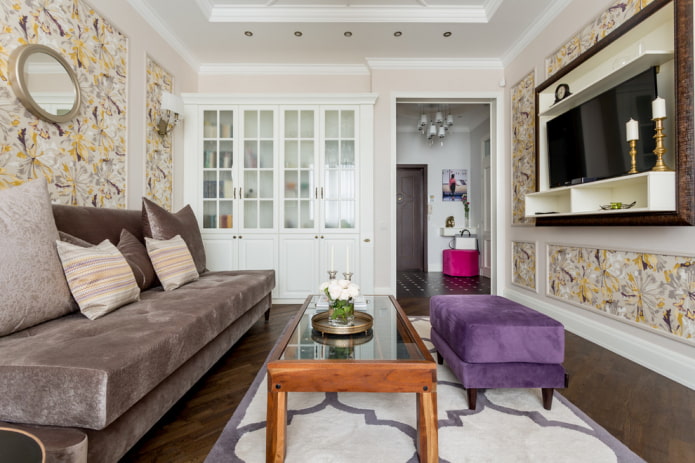 furnishing of the hall 18 squares