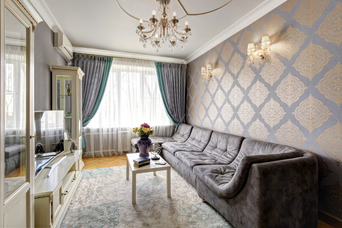 interior of a rectangular hall 18 squares