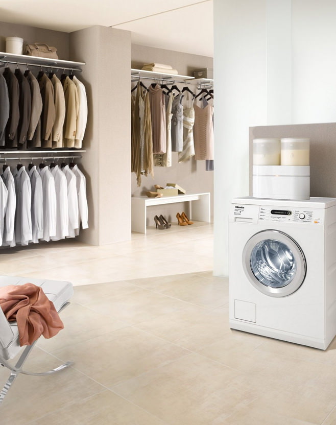 where to place the washing machine