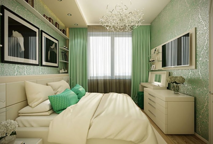 bedroom in modern style