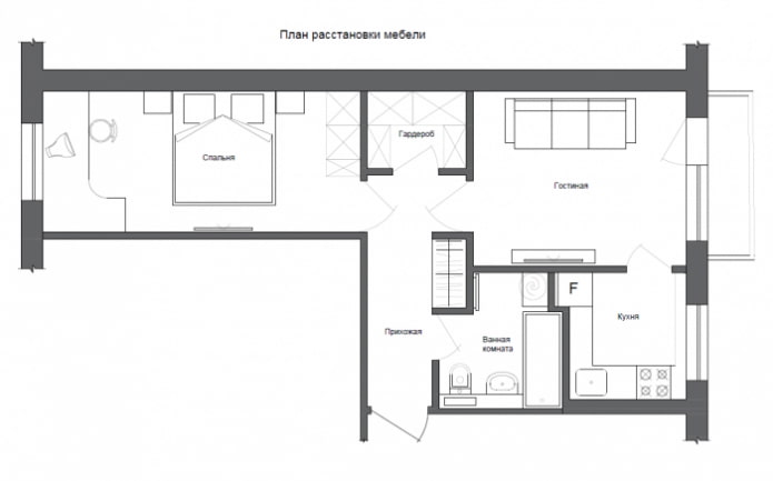 redevelopment of the Khrushchev apartment