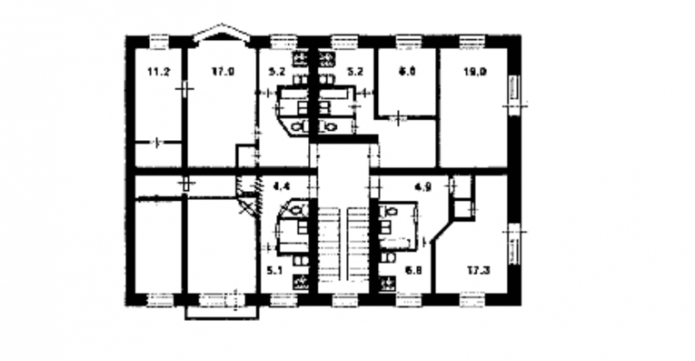 floor plan Khrushchev series 528 floor plan Khrushchev series 528
