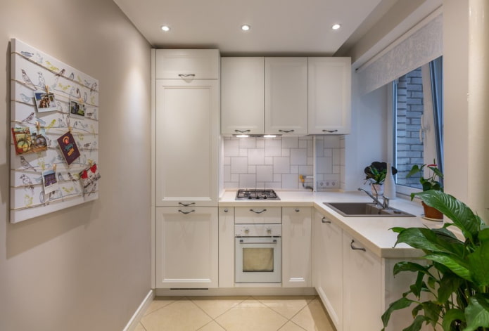 lighting in the apartment Khrushchev