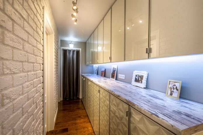 storage systems in the Khrushchev apartment