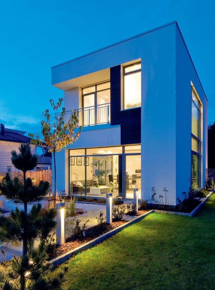 small high-tech house