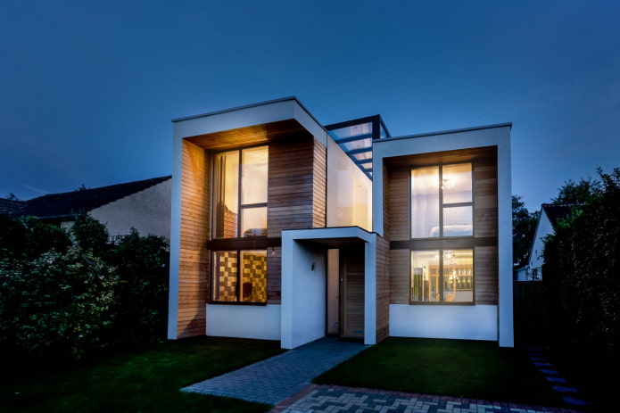 small high-tech house