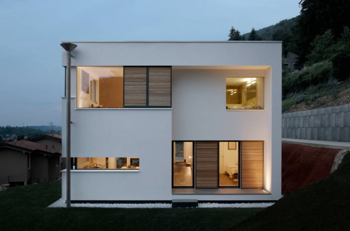 small high-tech house