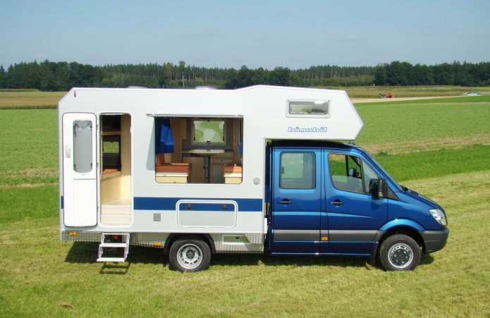motorhome outside