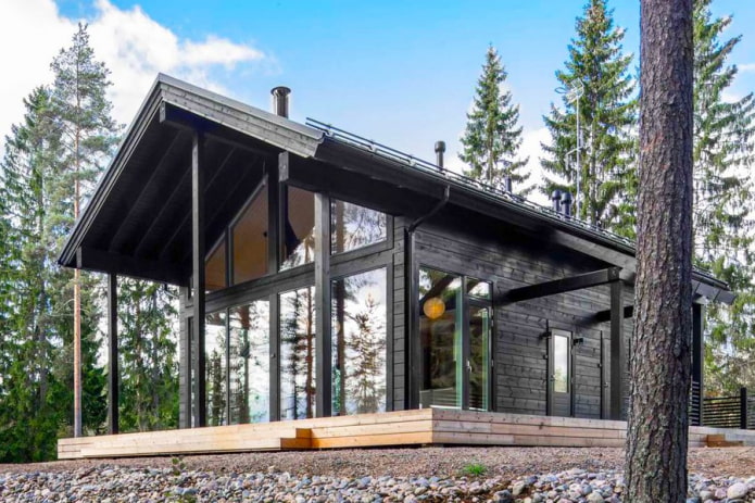 finishing the facade of the house in the style of half-timbered finishing the facade of the house in the style of half-timbered