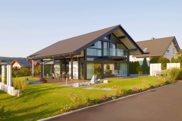 half-timbered house roof half-timbered house roof