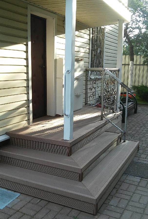 house with corner porch