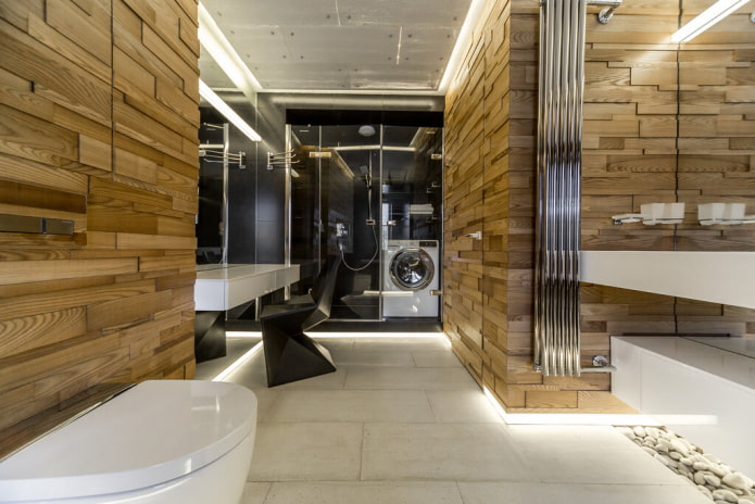 floor lighting in the interior of the bathroom floor lighting in the interior of the bathroom