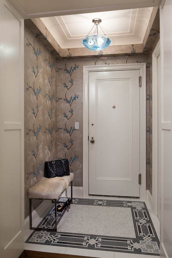 lighting in the interior of a small corridor