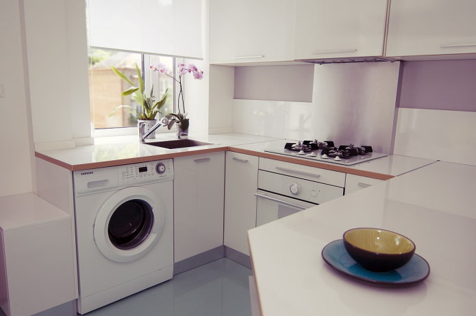 6 square kitchen with washing machine 6 square kitchen with washing machine
