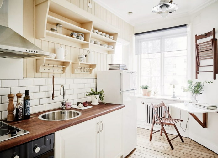 6 squares kitchen in Scandinavian style 6 squares kitchen in Scandinavian style