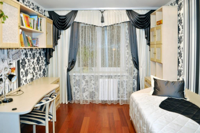 Curtains in the nursery Curtains in the nursery