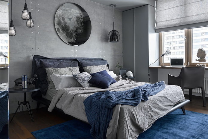 blue-gray bedroom design blue-gray bedroom design