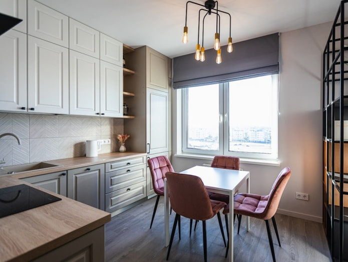 finishing a kitchen with an area of 10 squares finishing a kitchen with an area of 10 squares