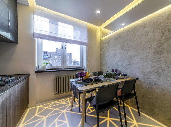 finishing a kitchen with an area of 10 squares finishing a kitchen with an area of 10 squares