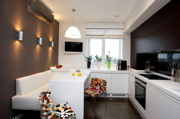 kitchen layout with an area of 10 squares kitchen layout with an area of 10 squares