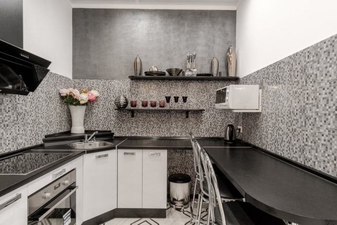 set in the kitchen with an area of 5 sq m set in the kitchen with an area of 5 sq m