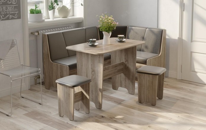 combined furniture corner in the kitchen combined furniture corner in the kitchen