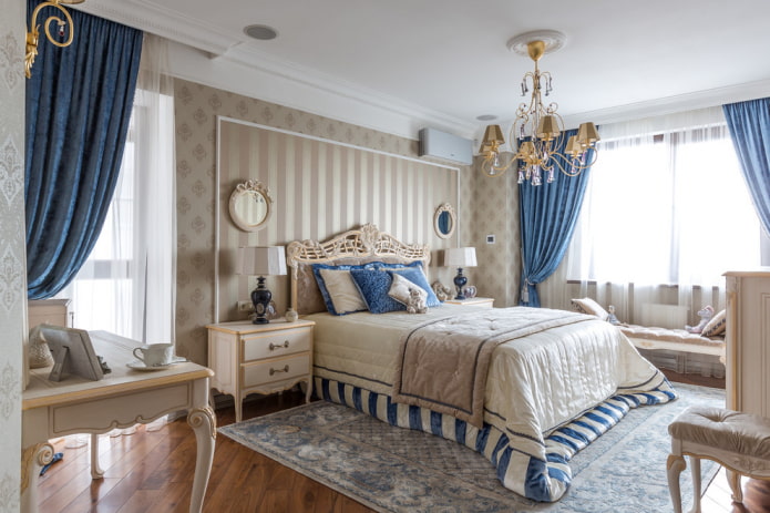 bedroom colors in classic style